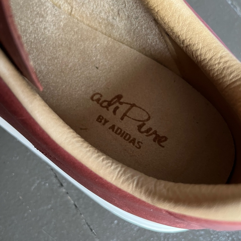 Adidas Adipure Sp Golf Shoes Brown Leather Size 9 Men… Gem